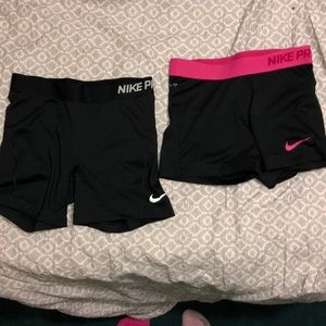 NIKE dry fit compression shorts